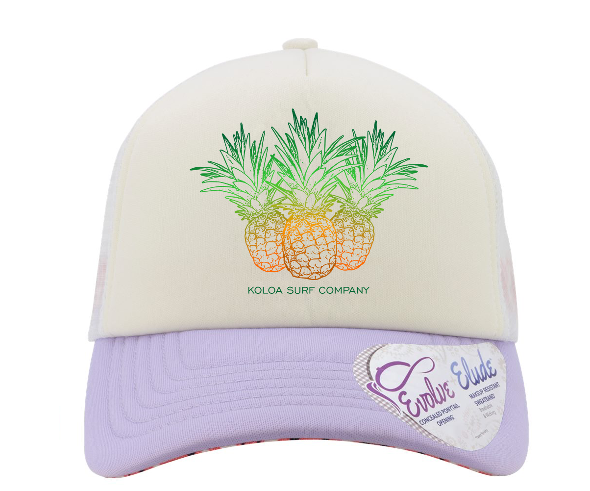 Koloa Women's Piñas Foam Trucker Hat