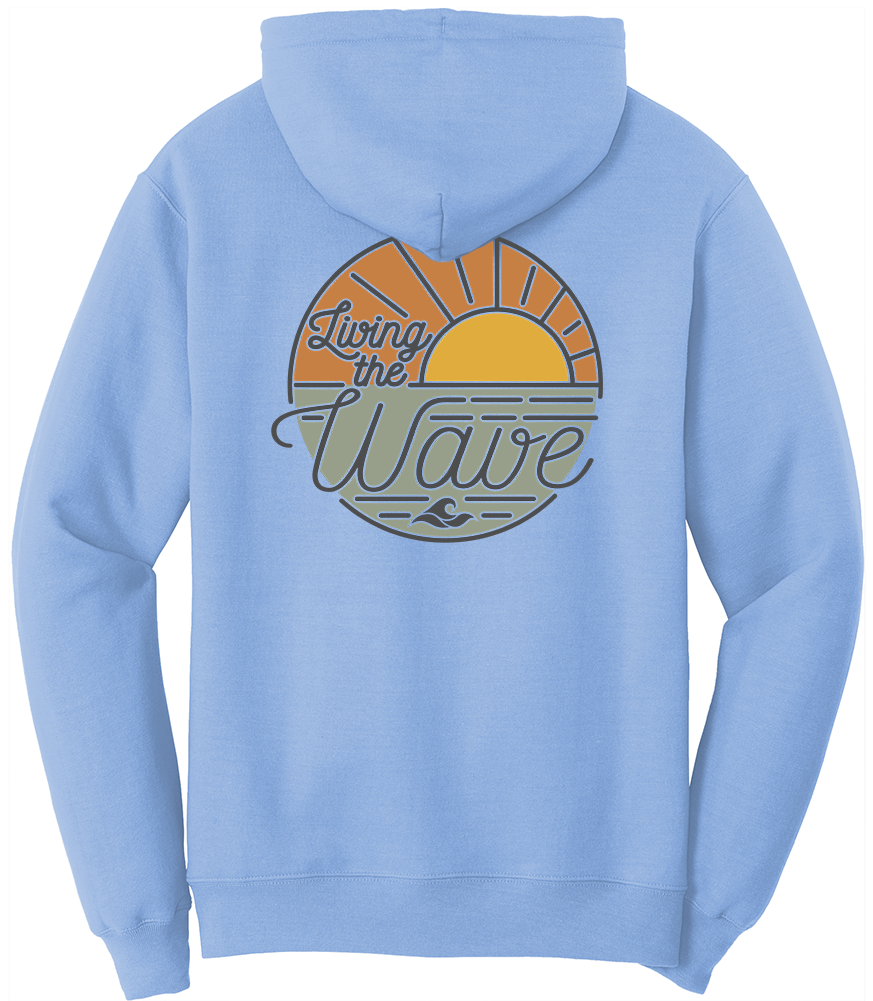 Koloa Break Hoodie - Light Blue