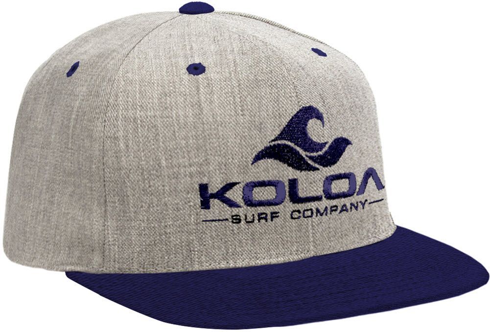 Koloa Wave Solid Snapback Hats