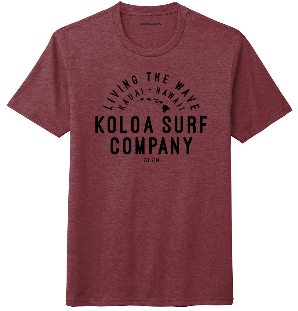 Koloa Simple Arch Tri-Blend T-Shirt-