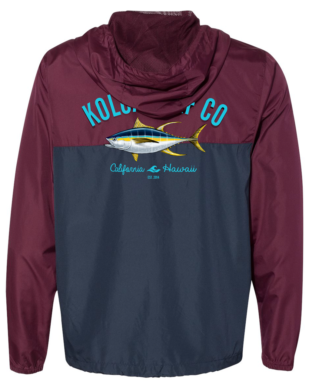 Koloa Yellowfin Tuna Windbreaker