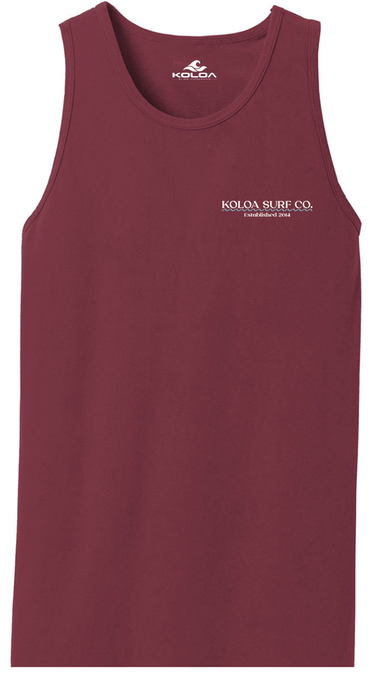 Koloa Seahorse Pigment-Dyed Tank Top