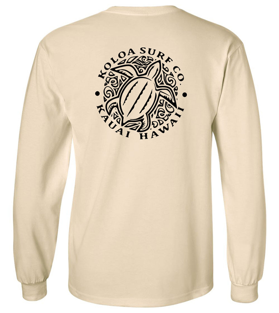 Koloa Hawaiian Turtle Long Sleeve T-Shirt