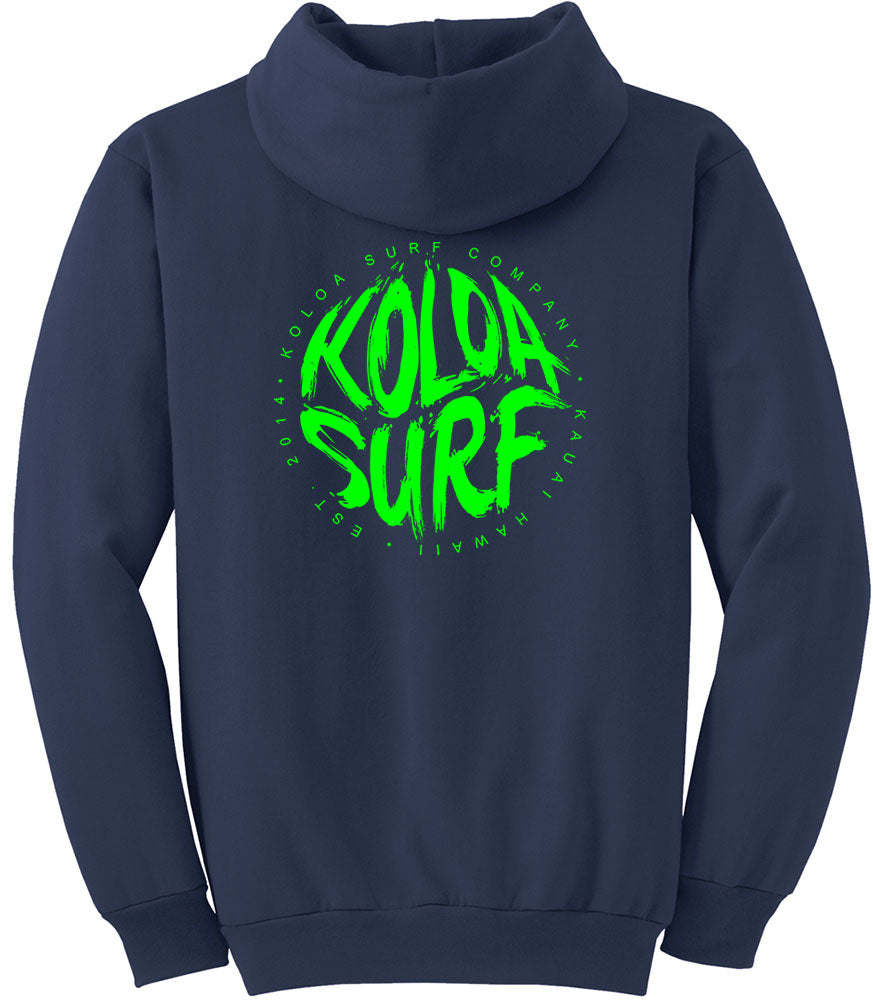 Koloa Brush Logo Tall Hoodie