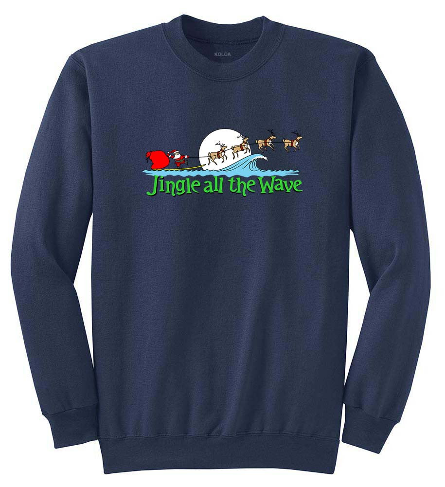 Koloa Jingle All The Wave Sweatshirt- Navy