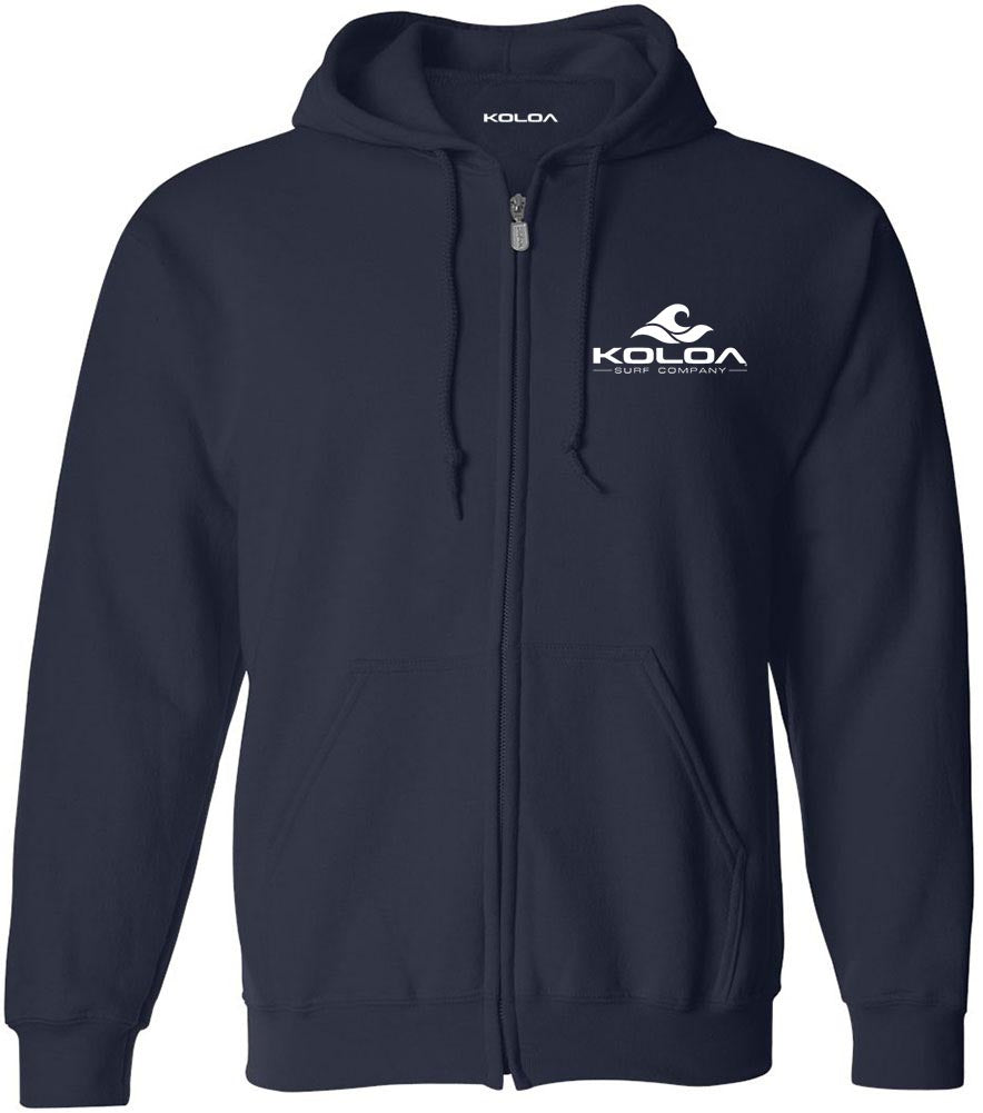 Koloa Wave Zip Hoodie