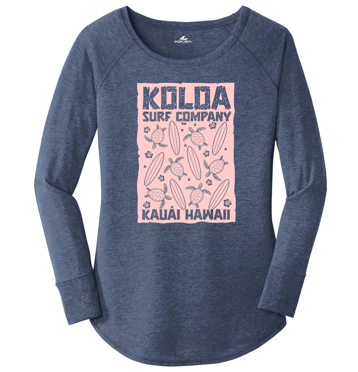 Koloa Island Time Women's Long Sleeve T-Shirt