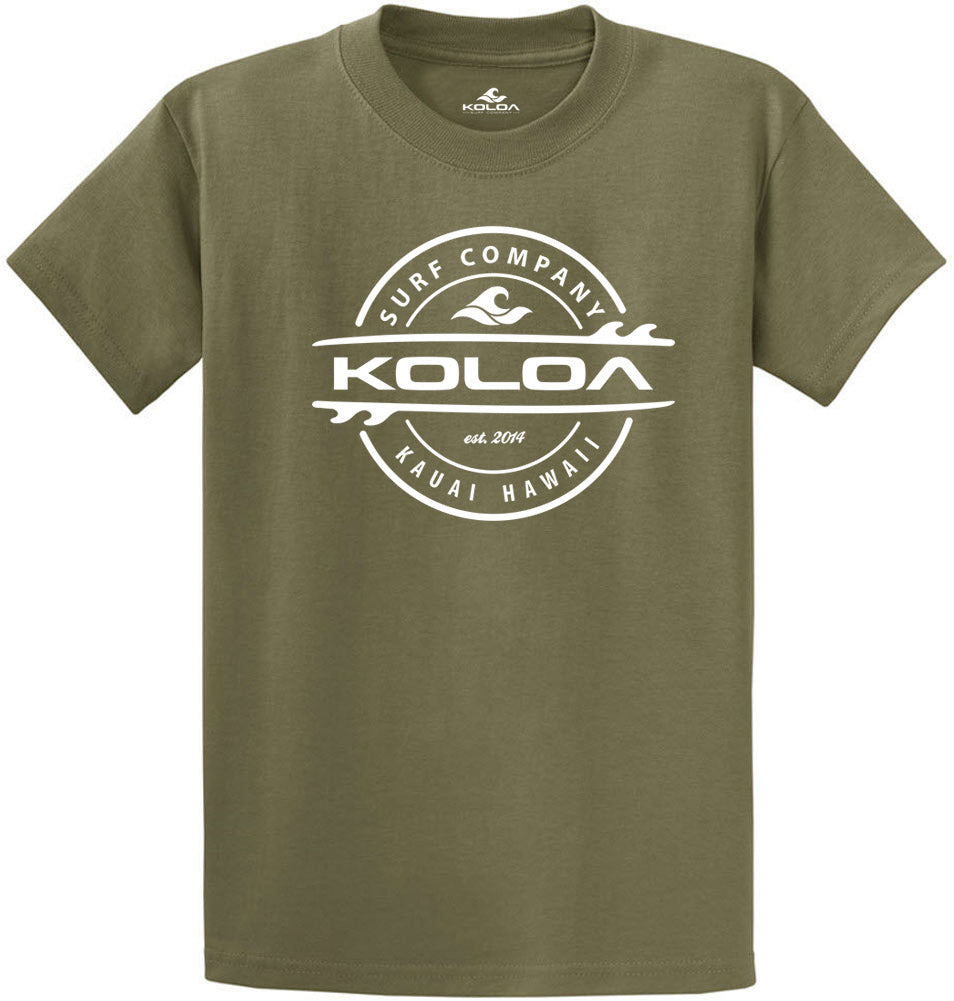 Koloa Thruster Surfboards Heavyweight T-Shirts