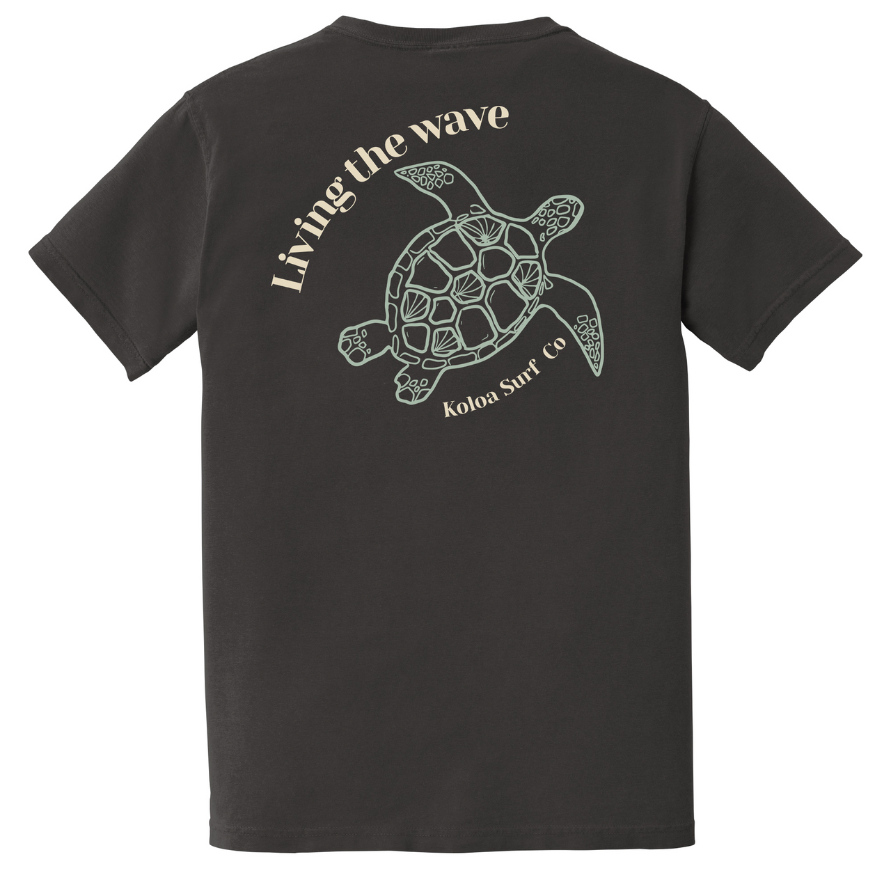 Koloa Turtle Wave Pigment Dye T-Shirt