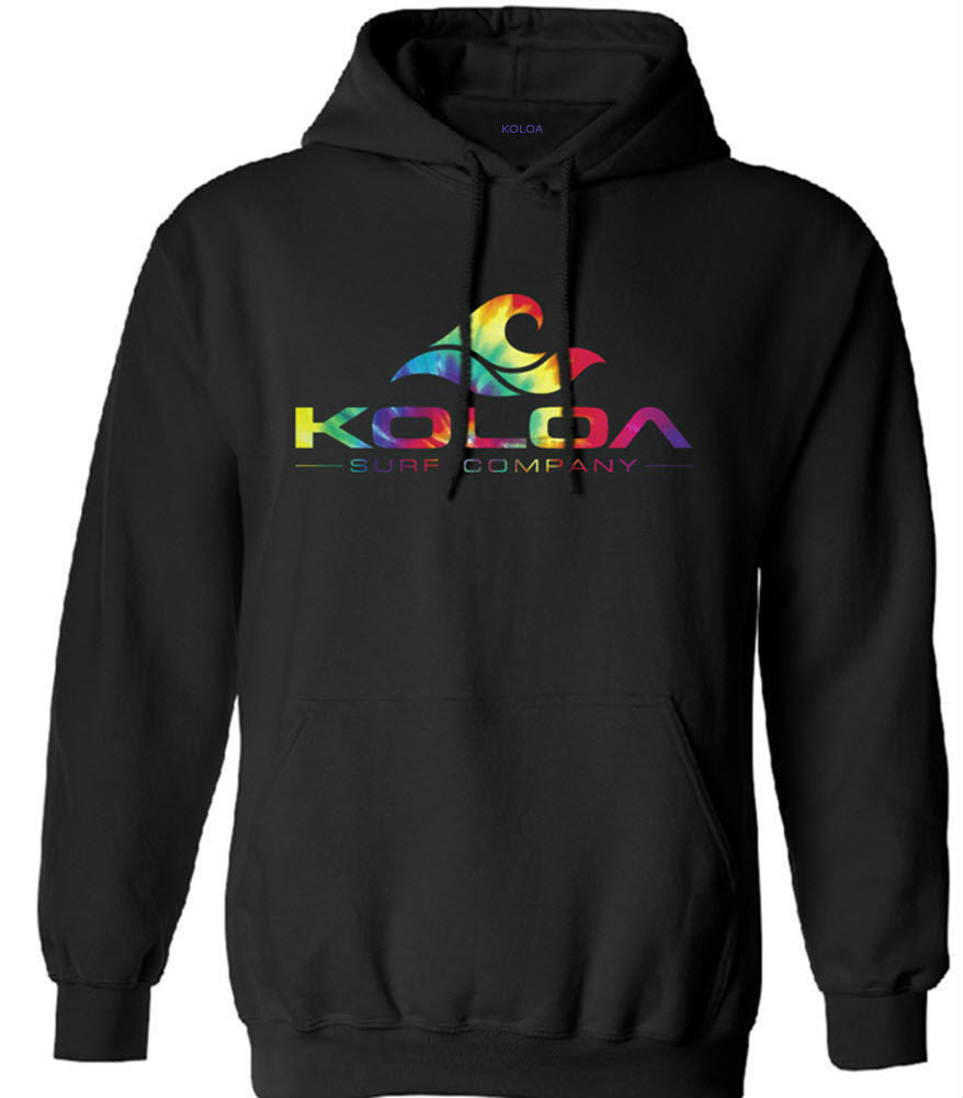 Black rainbow wave logo