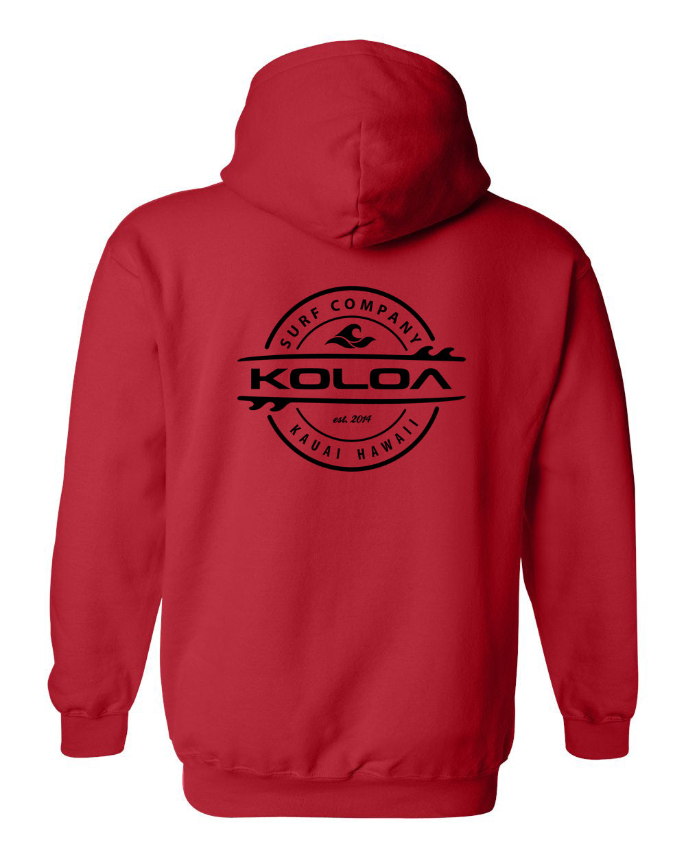 Koloa Thruster Surfboards Tall Hoodie