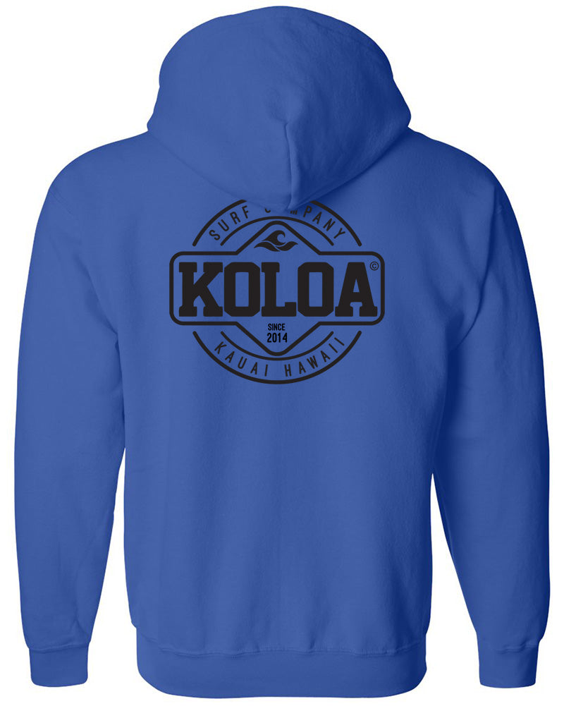 Koloa Dawn Patrol 2-Side Tall Zipper Hoodie