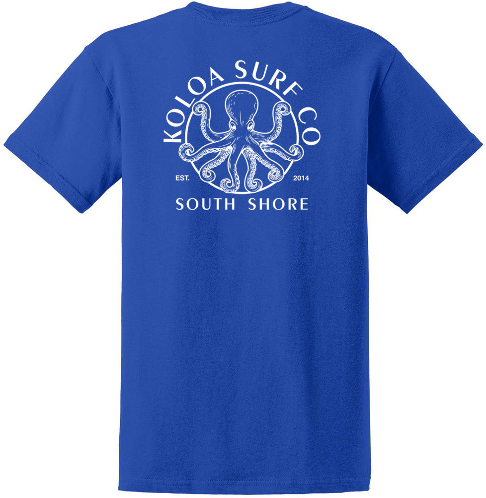 Koloa South Shore Octopus Heavyweight T-Shirt | Surf Graphic Tee