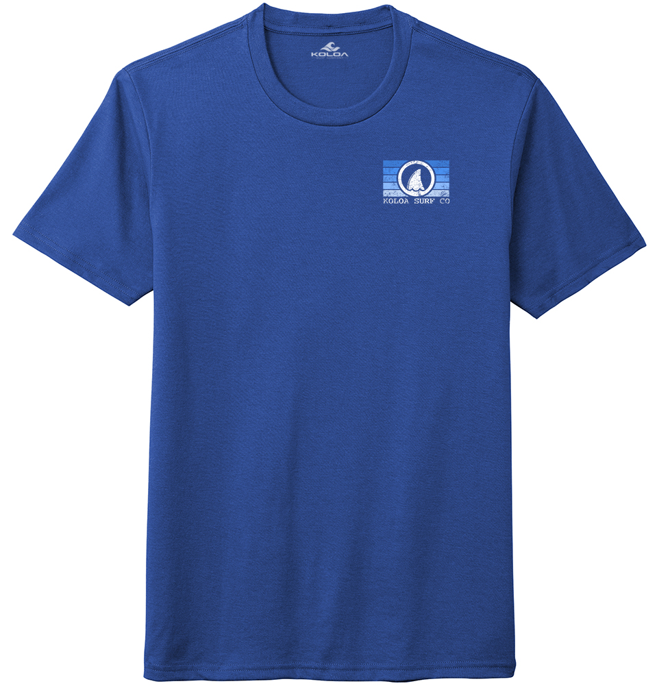 Koloa Shark Fin Comfort Tri-Blend T-Shirt