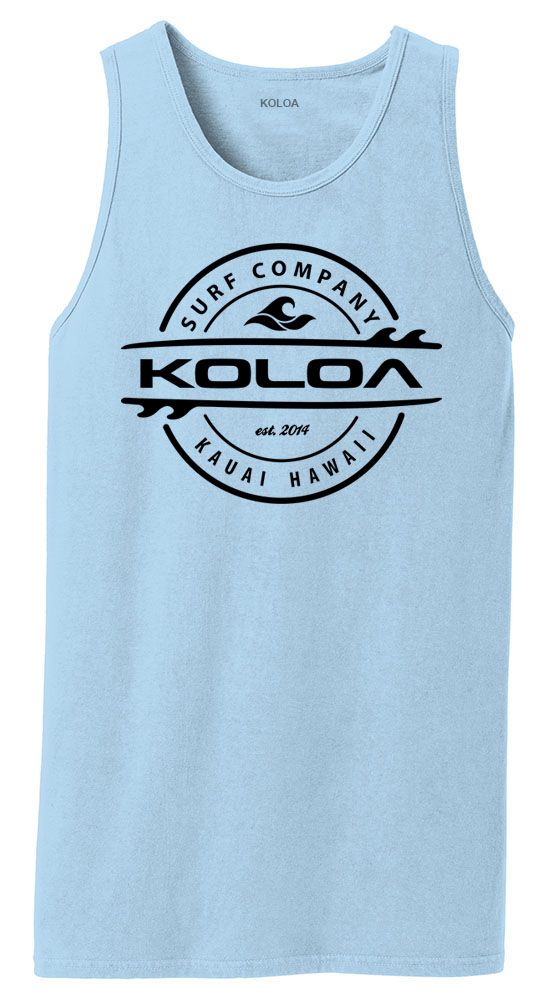 Koloa Thruster Surfboards Pigment-Dyed Tank Top