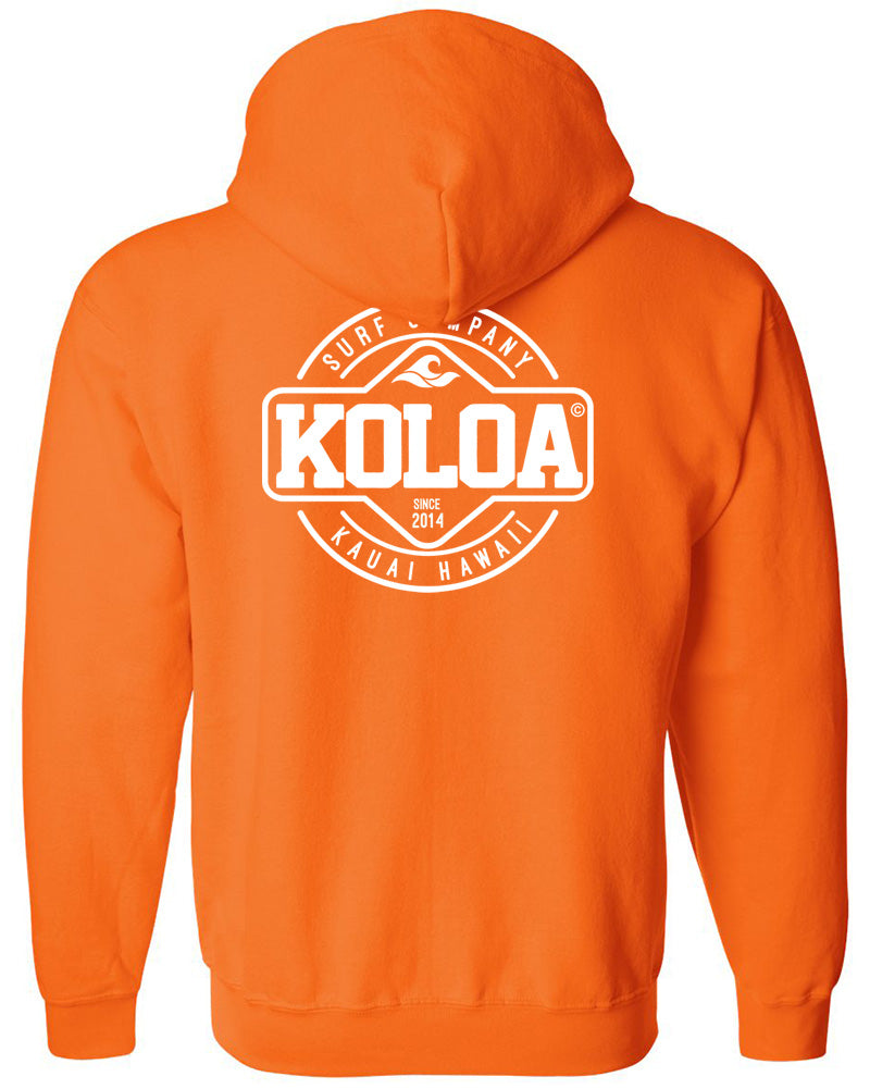 Koloa Dawn Patrol 2-Side Tall Zipper Hoodie