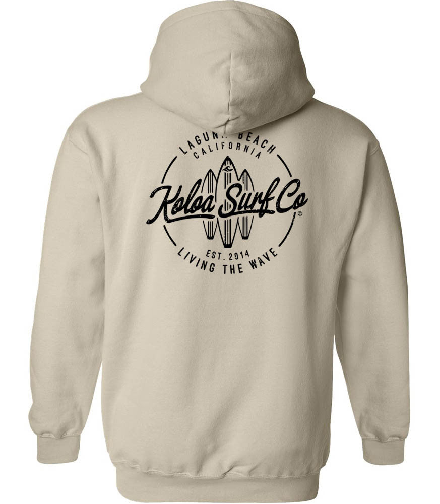Koloa Laguna Boards Hoodie - Premium Surf Sweatshirt | Koloa Surf