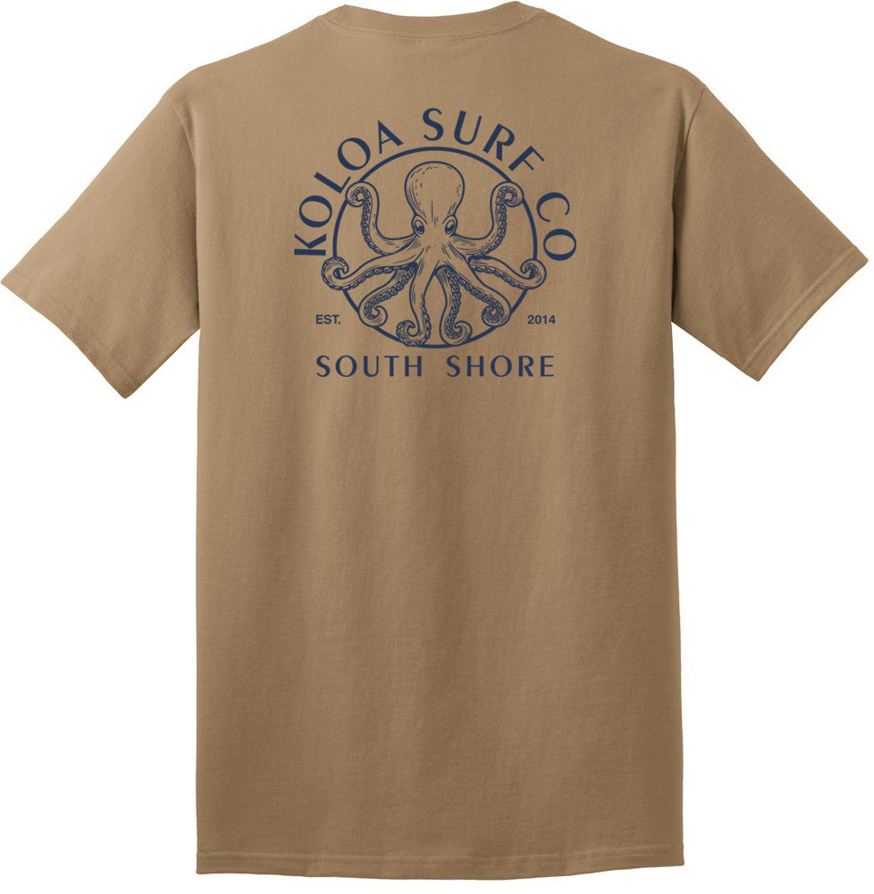 Koloa South Shore Octopus Heavyweight T-Shirt