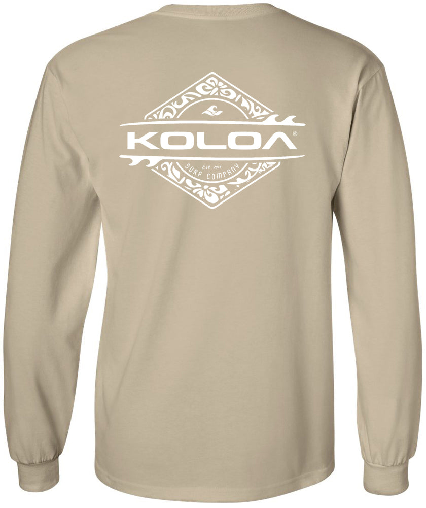 Koloa Diamond Thruster Surfboards Long Sleeve T-Shirt