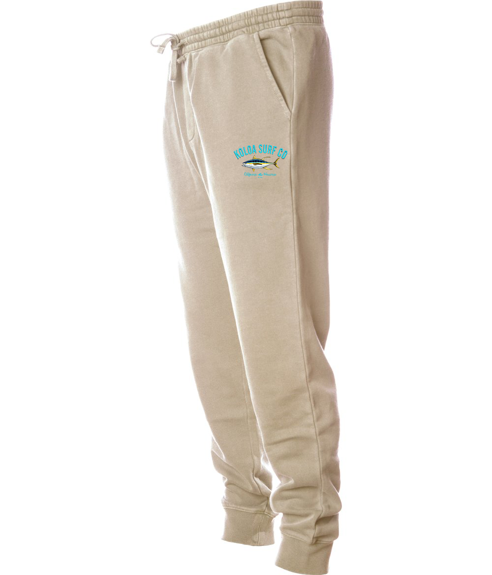 Koloa Yellowfin Tuna Fleece Sweatpants - Pigment Sandstone