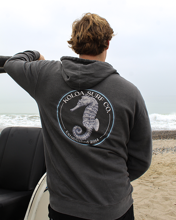 Koloa Seahorse Pigment-Dyed Hoodie 