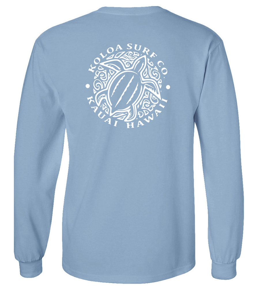 Koloa Hawaiian Turtle Long Sleeve T-Shirt