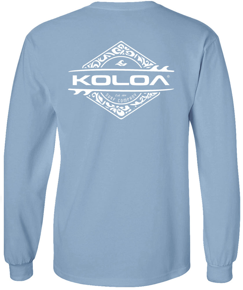 Koloa Diamond Thruster Surfboards Long Sleeve T-Shirt