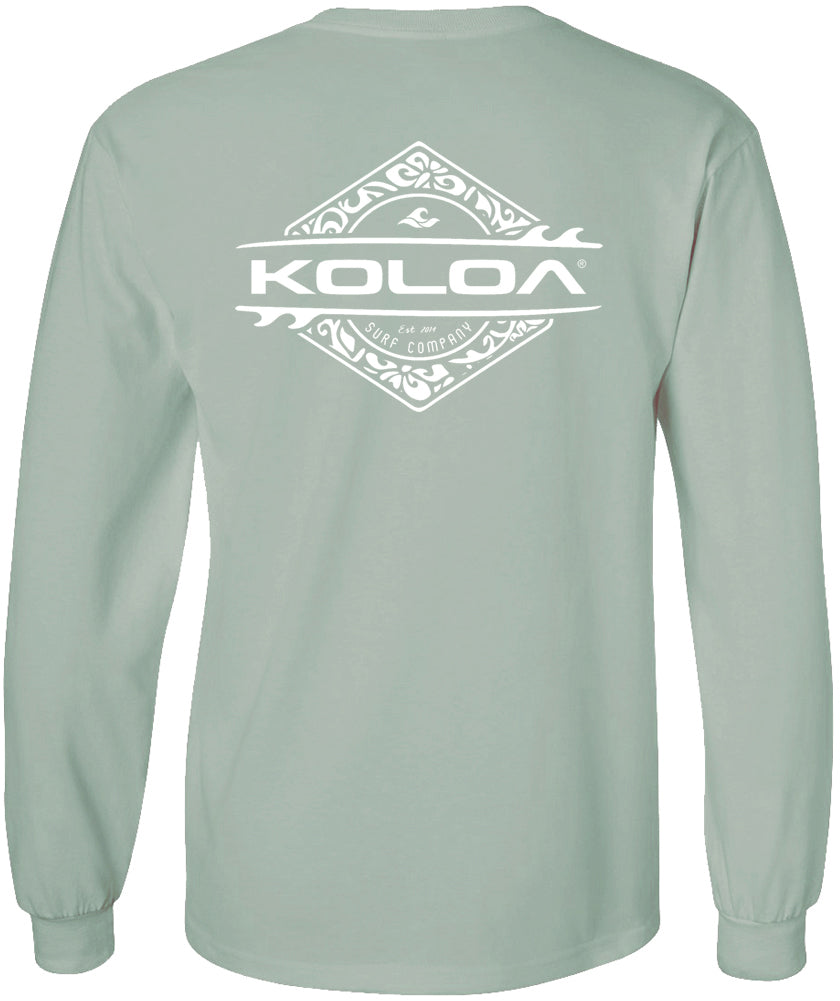 Koloa Diamond Thruster Surfboards Long Sleeve T-Shirt