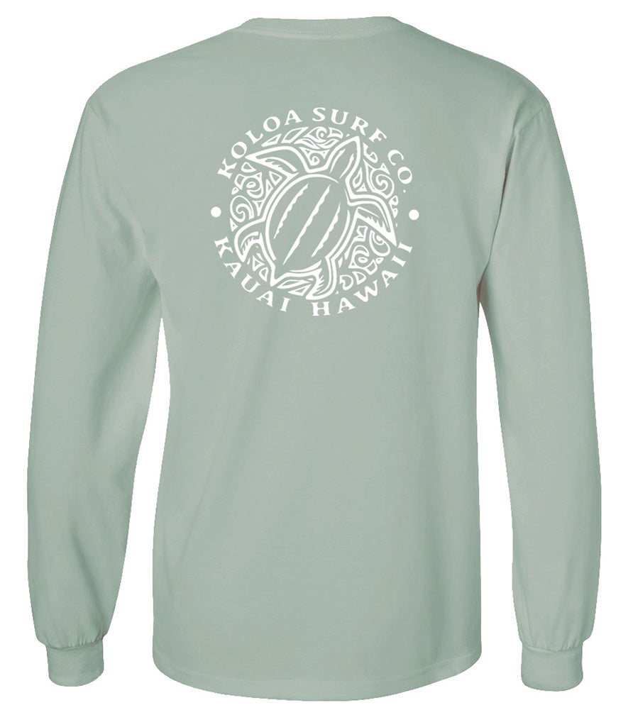 Koloa Hawaiian Turtle Long Sleeve T-Shirt