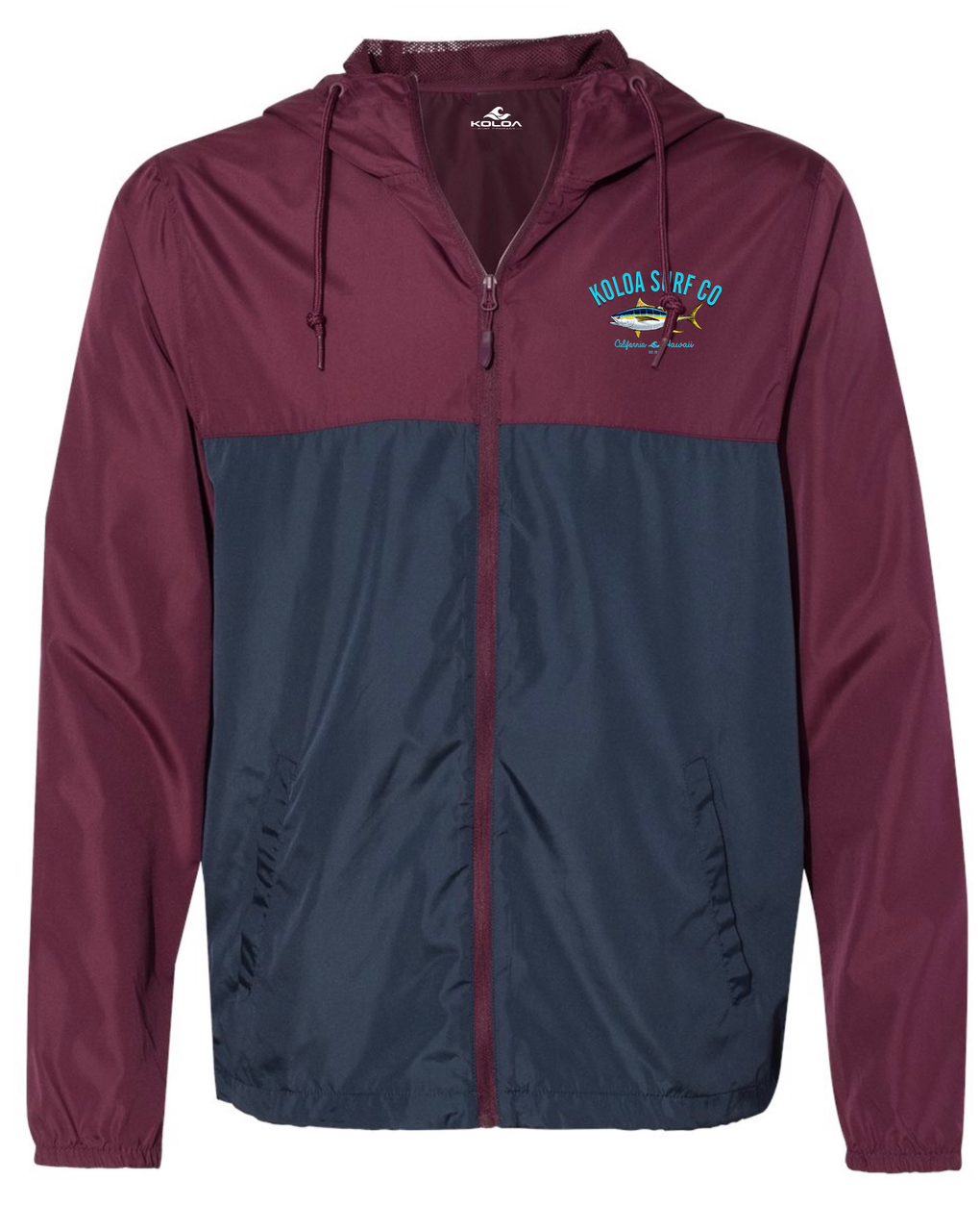 Koloa Yellowfin Tuna Windbreaker