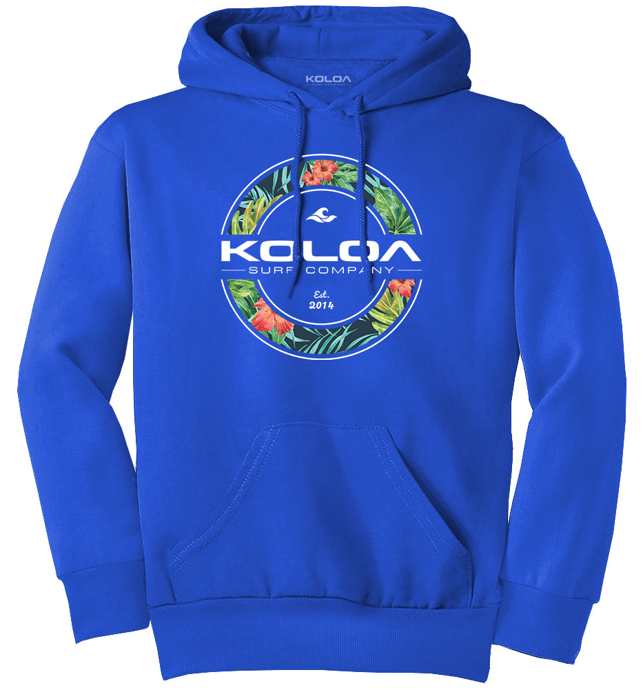 Koloa Waihohonou Youth Hoodie - Royal