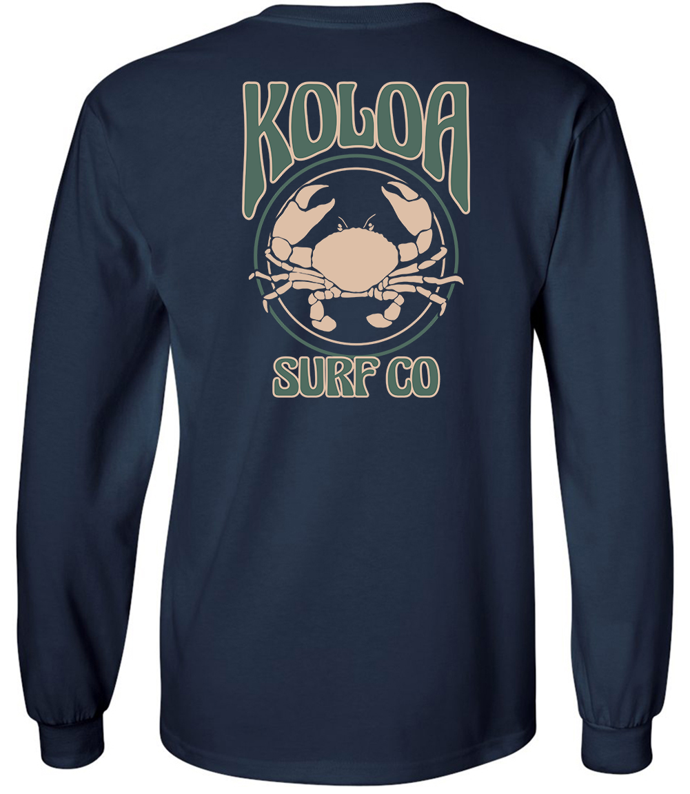 Koloa Crab Long Sleeve T-Shirt