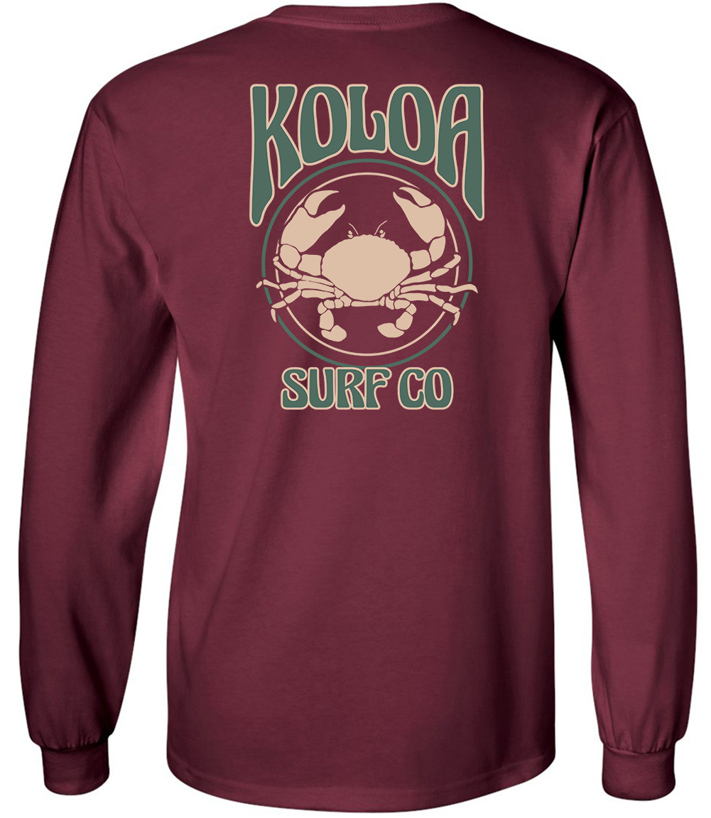 Koloa Crab Long Sleeve T-Shirt