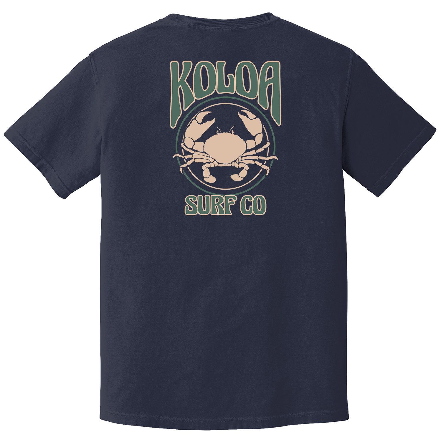 Koloa Crab Pigment Dye T-Shirt