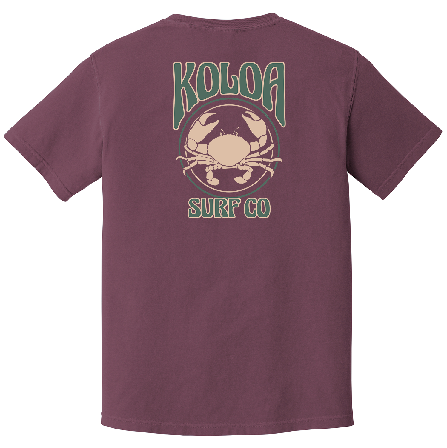 Koloa Crab Pigment Dye T-Shirt