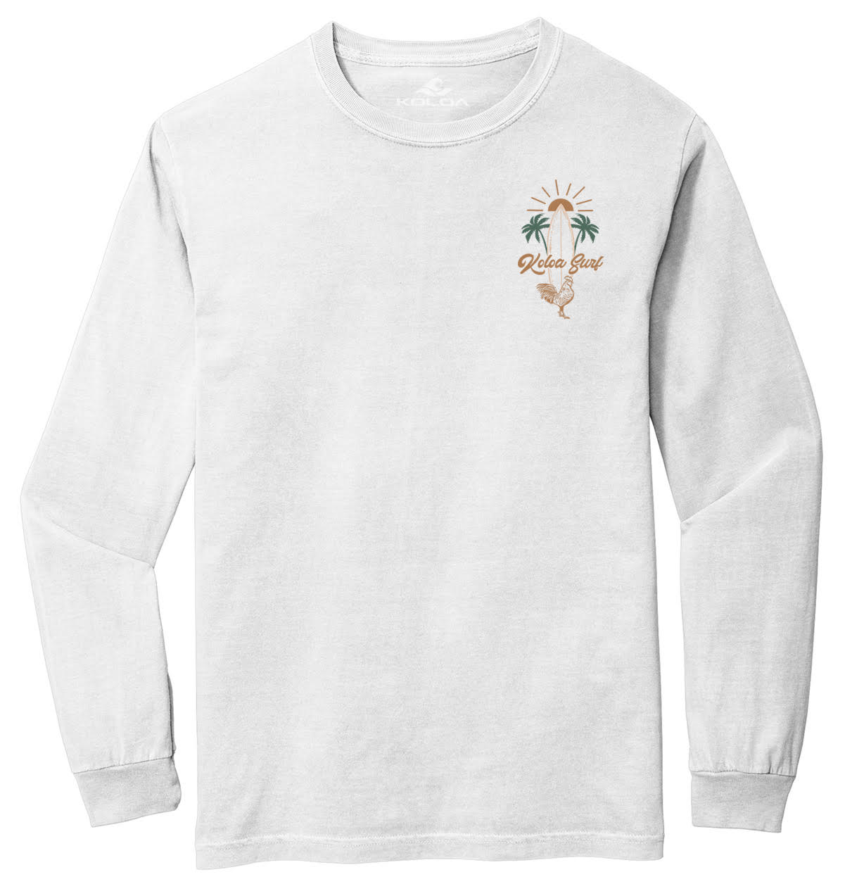 Koloa Rooster Board Pigment Dyed Long Sleeve T-Shirt