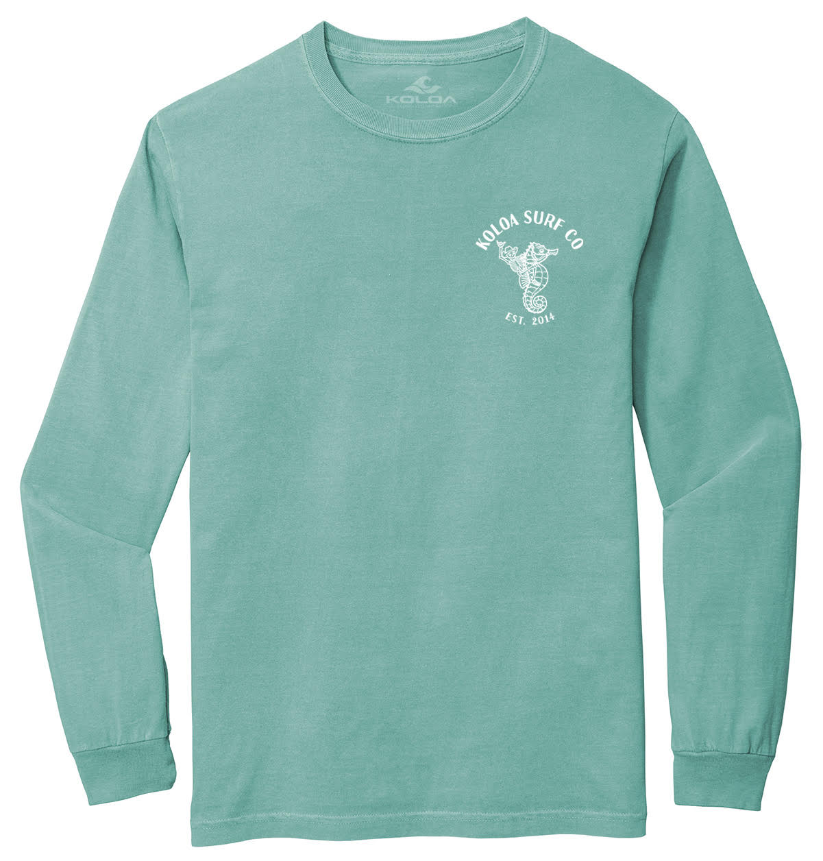 Koloa Skeleton Ride Pigment Dyed Long Sleeve T-Shirt