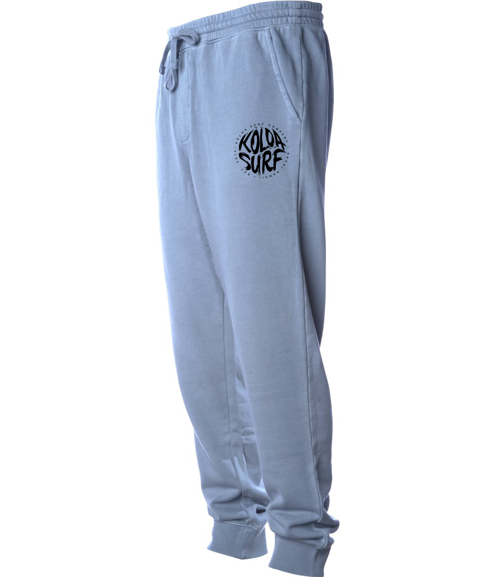 Koloa Surf Brush Fleece Sweatpants - Pigment Light Blue