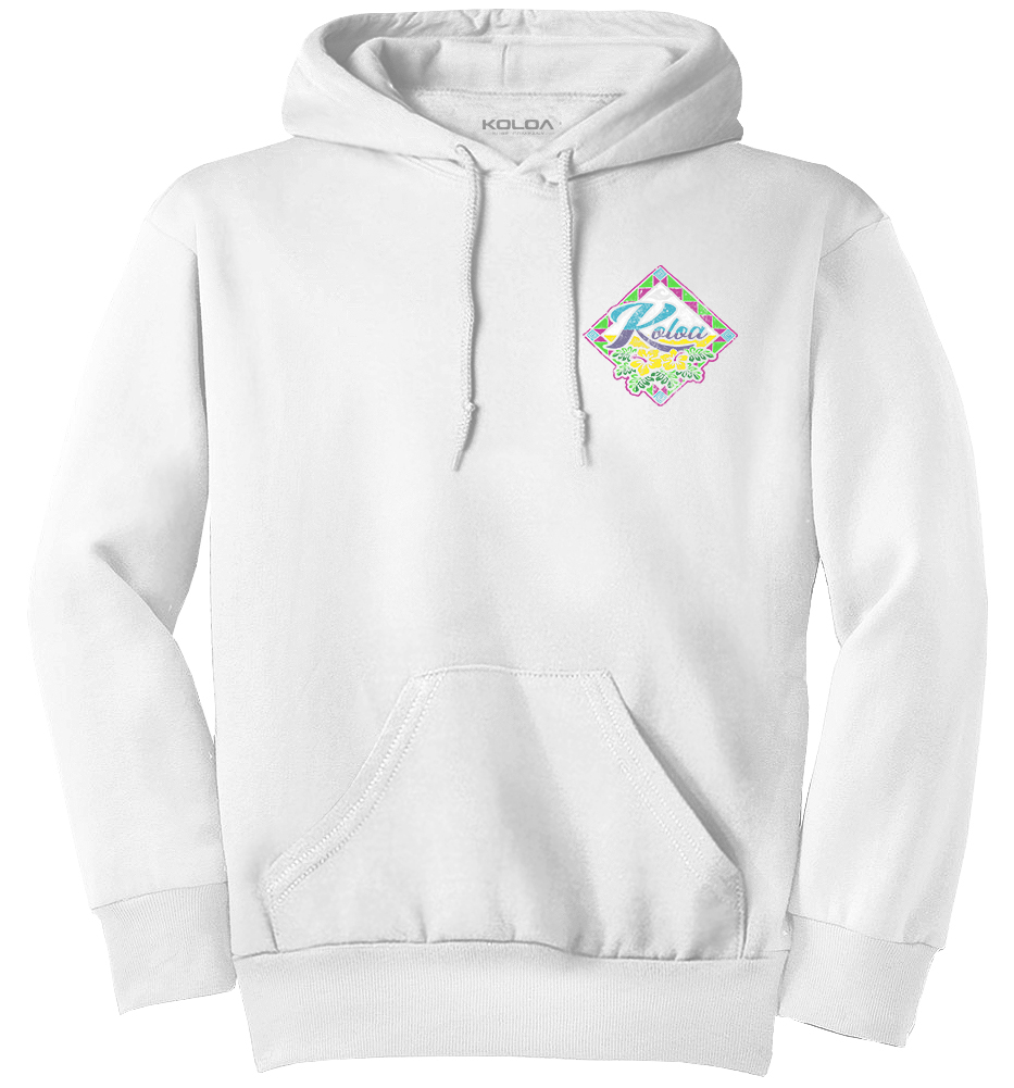 Koloa Tropics Youth Hoodie -White