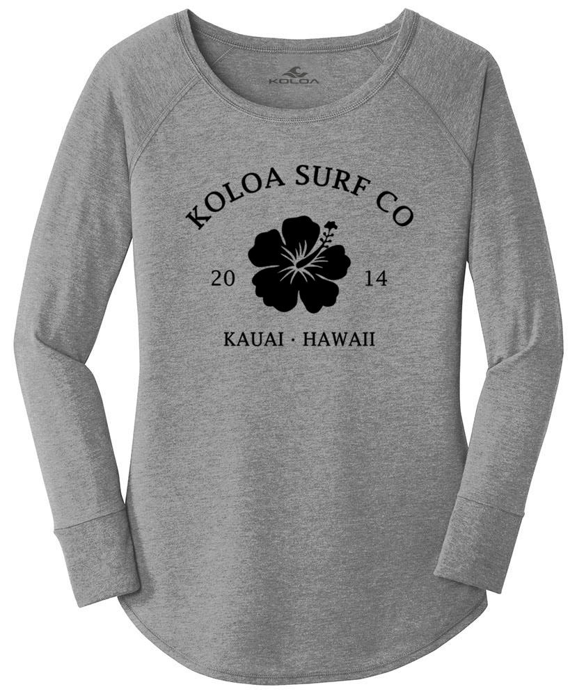 Koloa Blossom Women's Long Sleeve T-Shirt