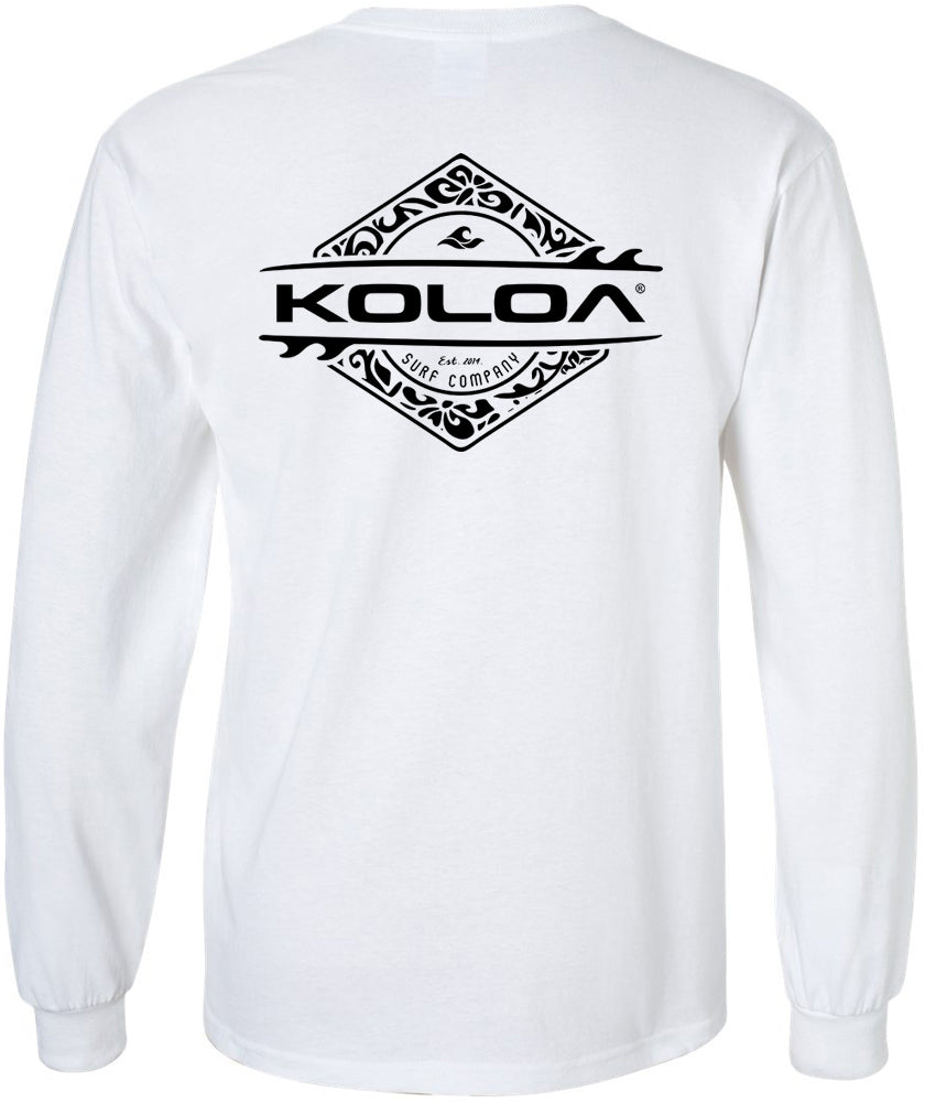 Koloa Diamond Thruster Surfboards Long Sleeve T-Shirt