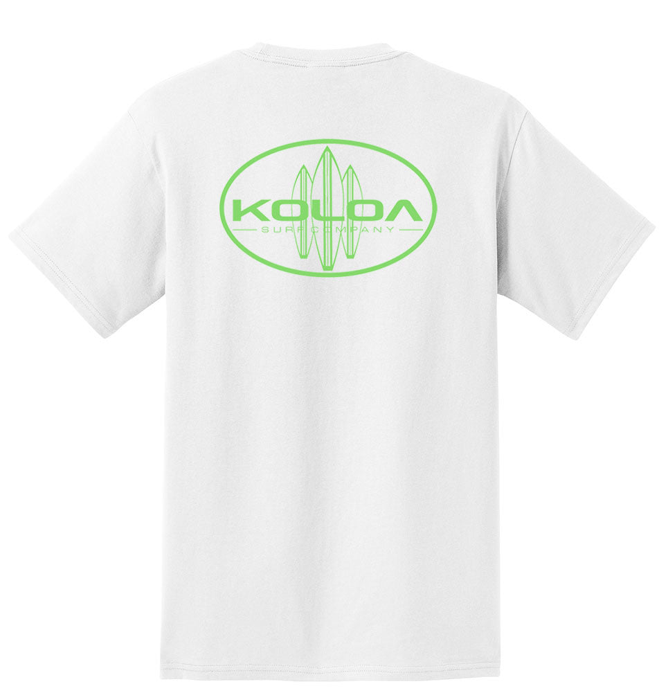 Koloa Classic Surfboards Pocket Heavyweight T-Shirt