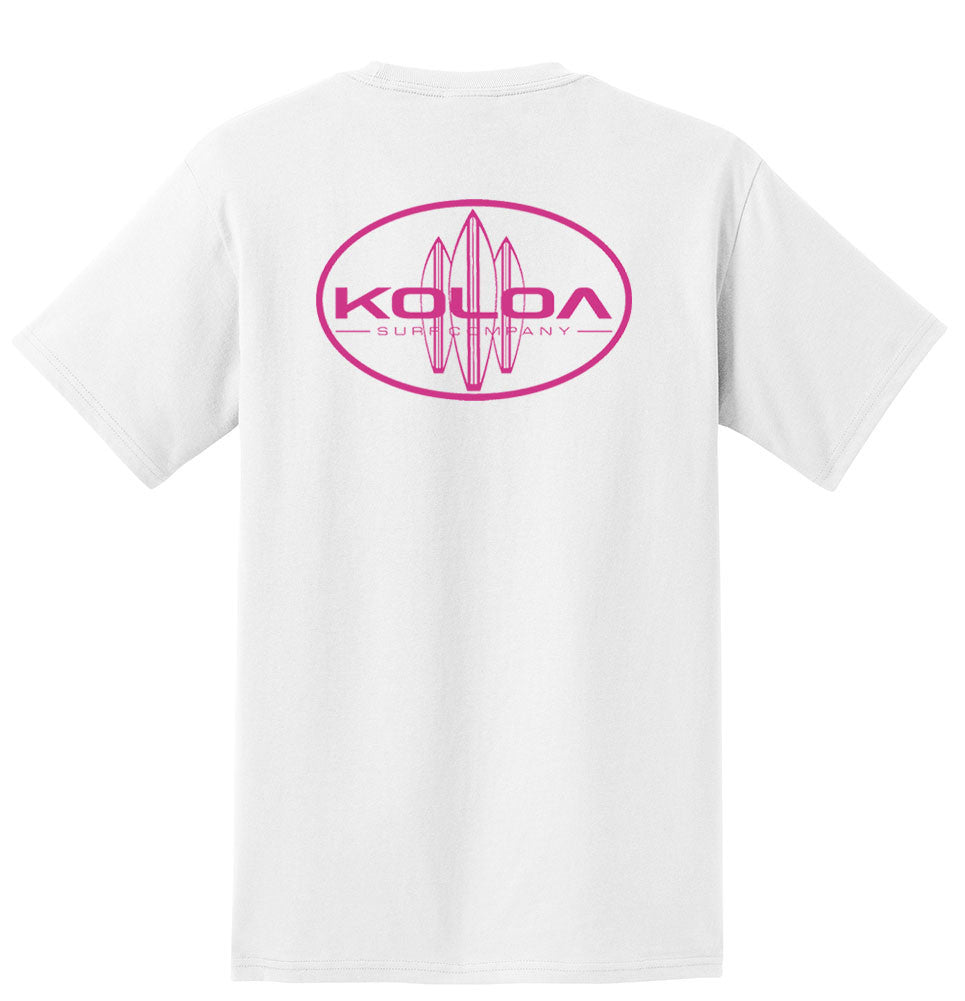 Koloa Classic Surfboards Pocket Heavyweight T-Shirt