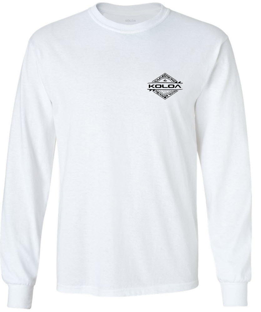 Koloa Diamond Thruster Surfboards Long Sleeve T-Shirt