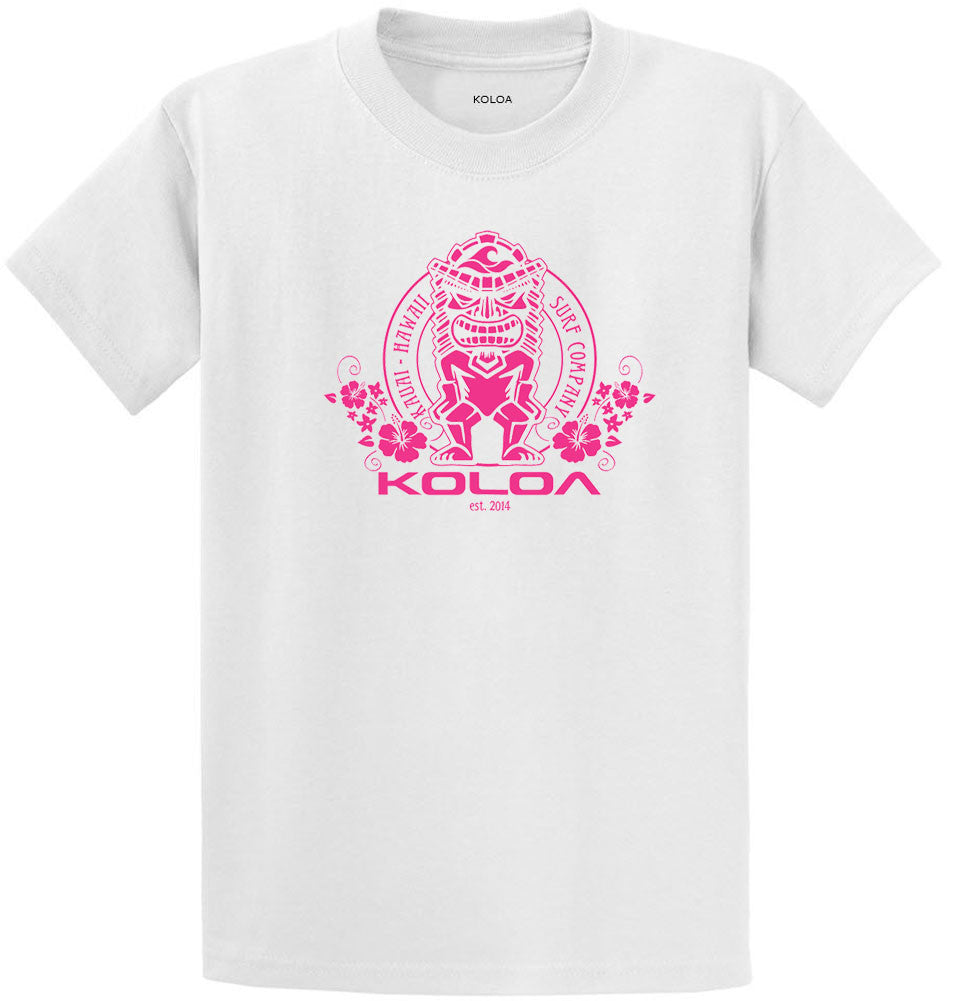 White/ Pink Logo