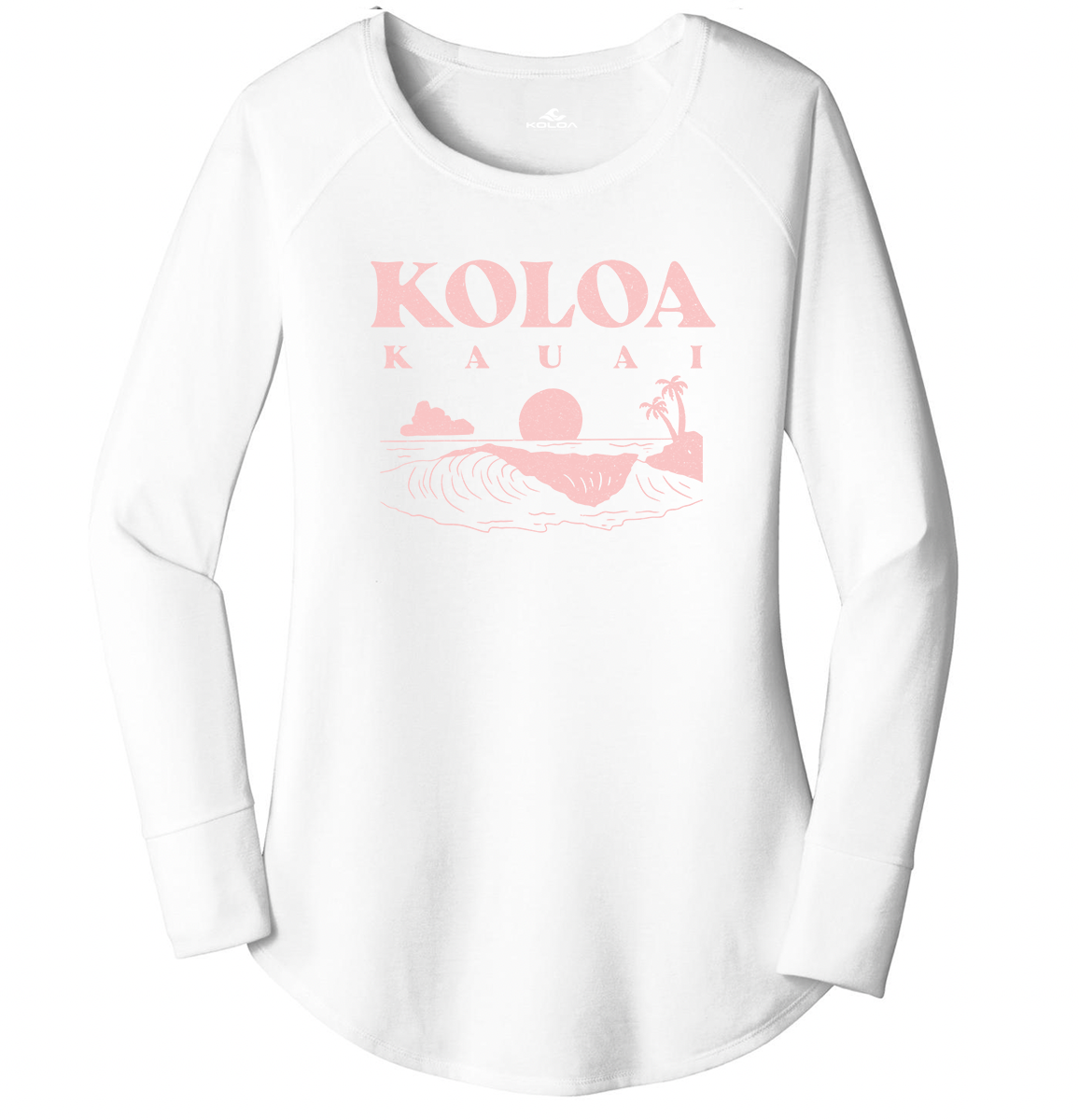 Koloa Beach Day Women's Long Sleeve T-Shirt