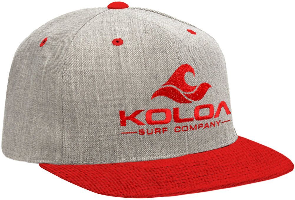 Koloa Wave Solid Snapback Hats