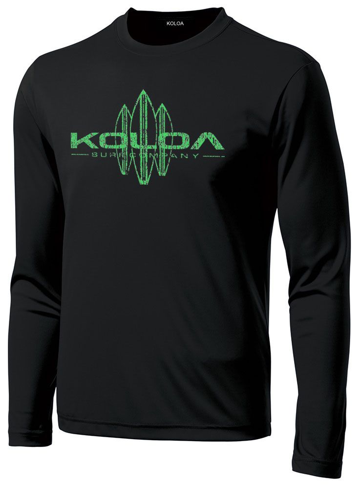 Koloa Vintage Surfboards Moisture Wicking Long Sleeve Tee